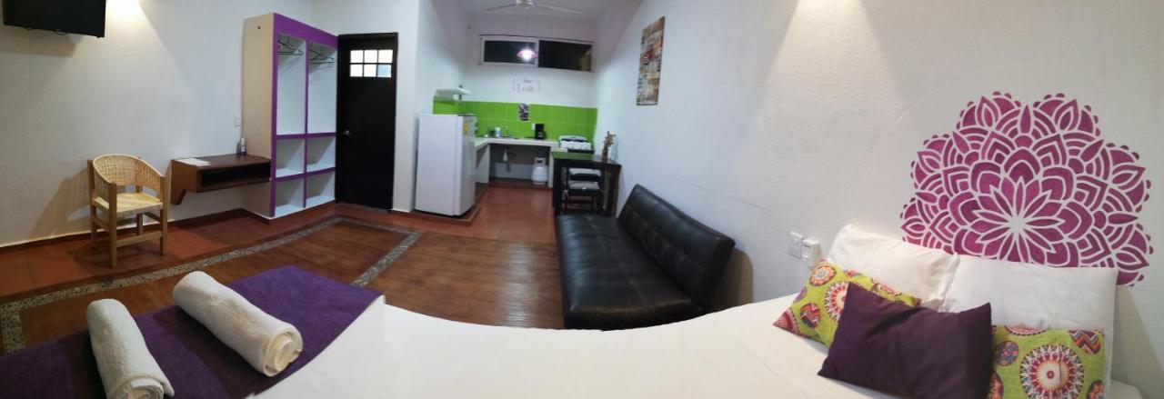 Casa Puerto Bonito & Private Coworking Hotel Puerto Escondido  Buitenkant foto