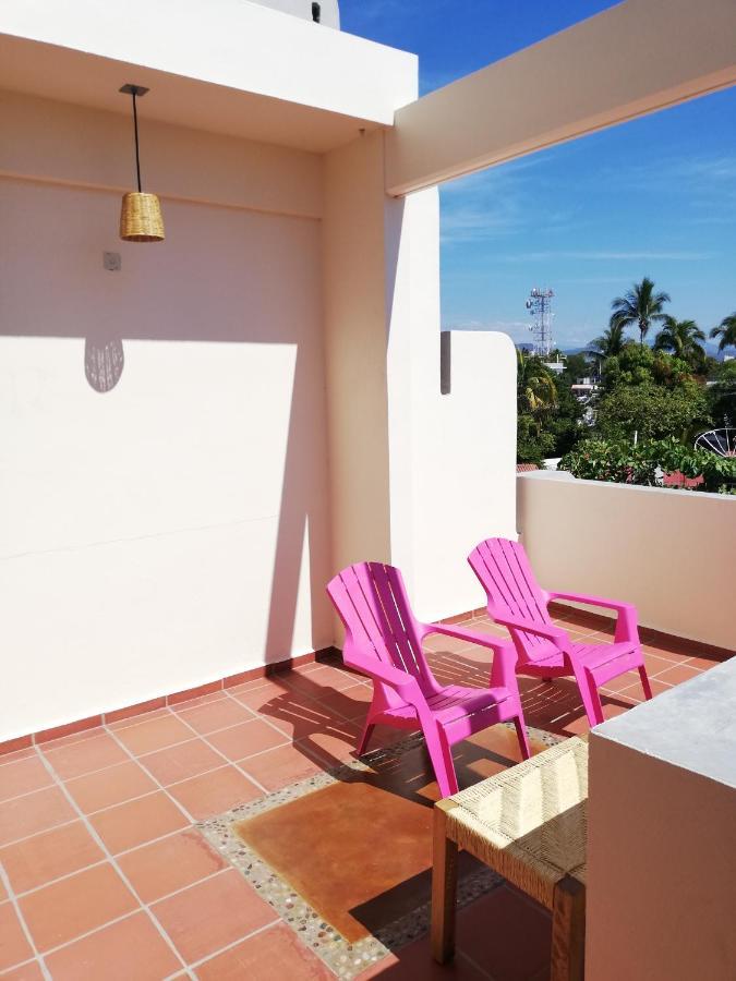 Casa Puerto Bonito & Private Coworking Hotel Puerto Escondido  Buitenkant foto