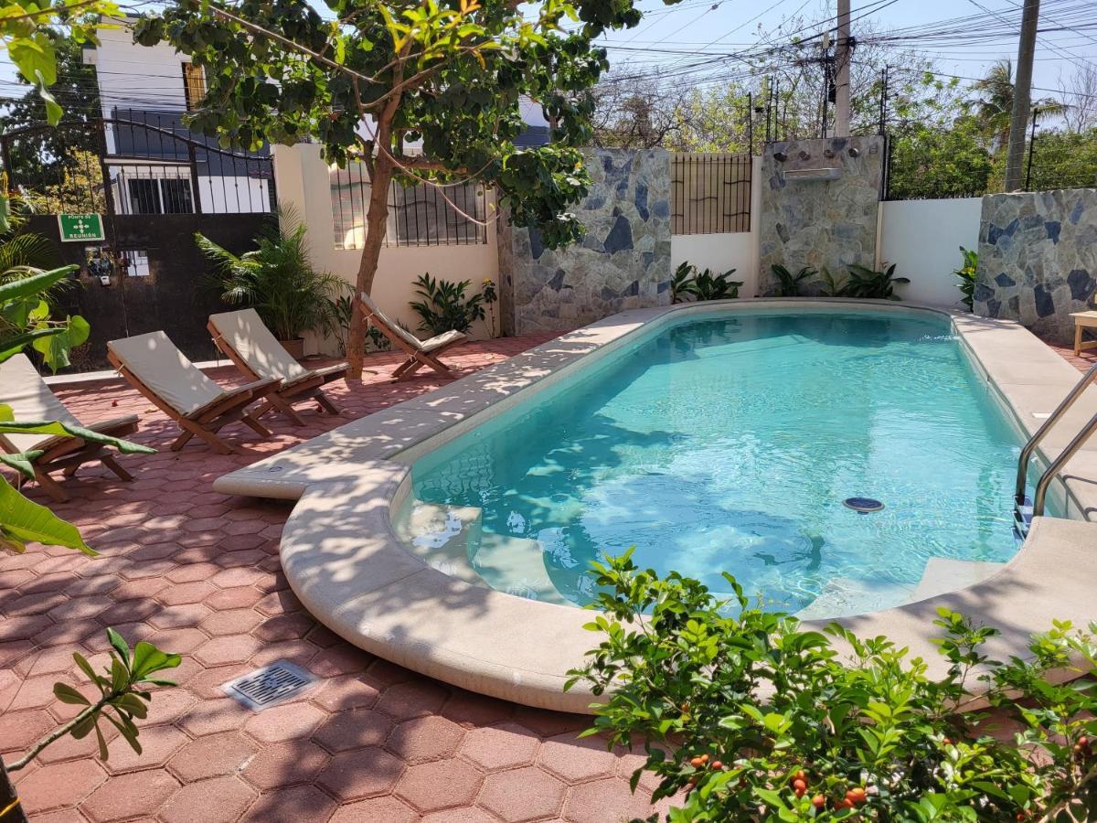 Casa Puerto Bonito & Private Coworking Hotel Puerto Escondido  Buitenkant foto