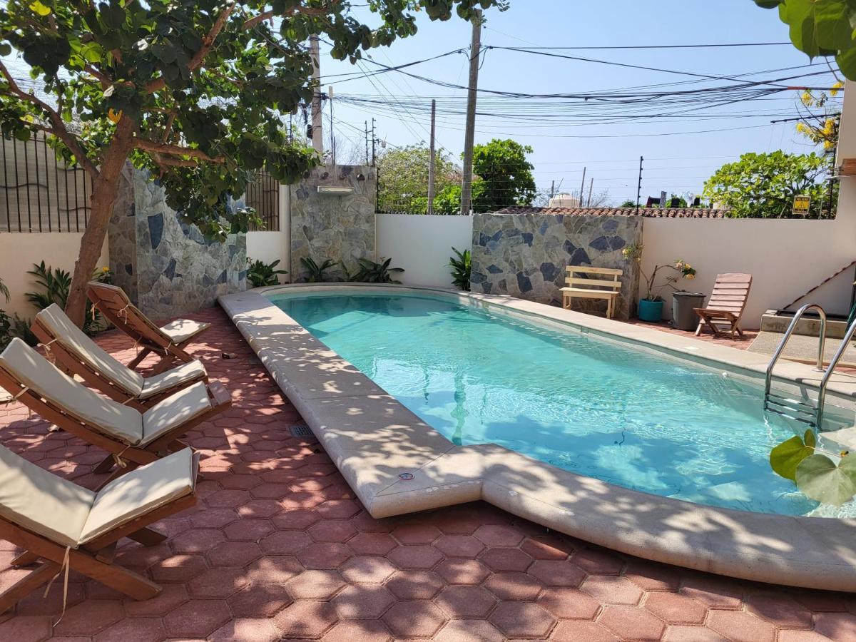 Casa Puerto Bonito & Private Coworking Hotel Puerto Escondido  Buitenkant foto
