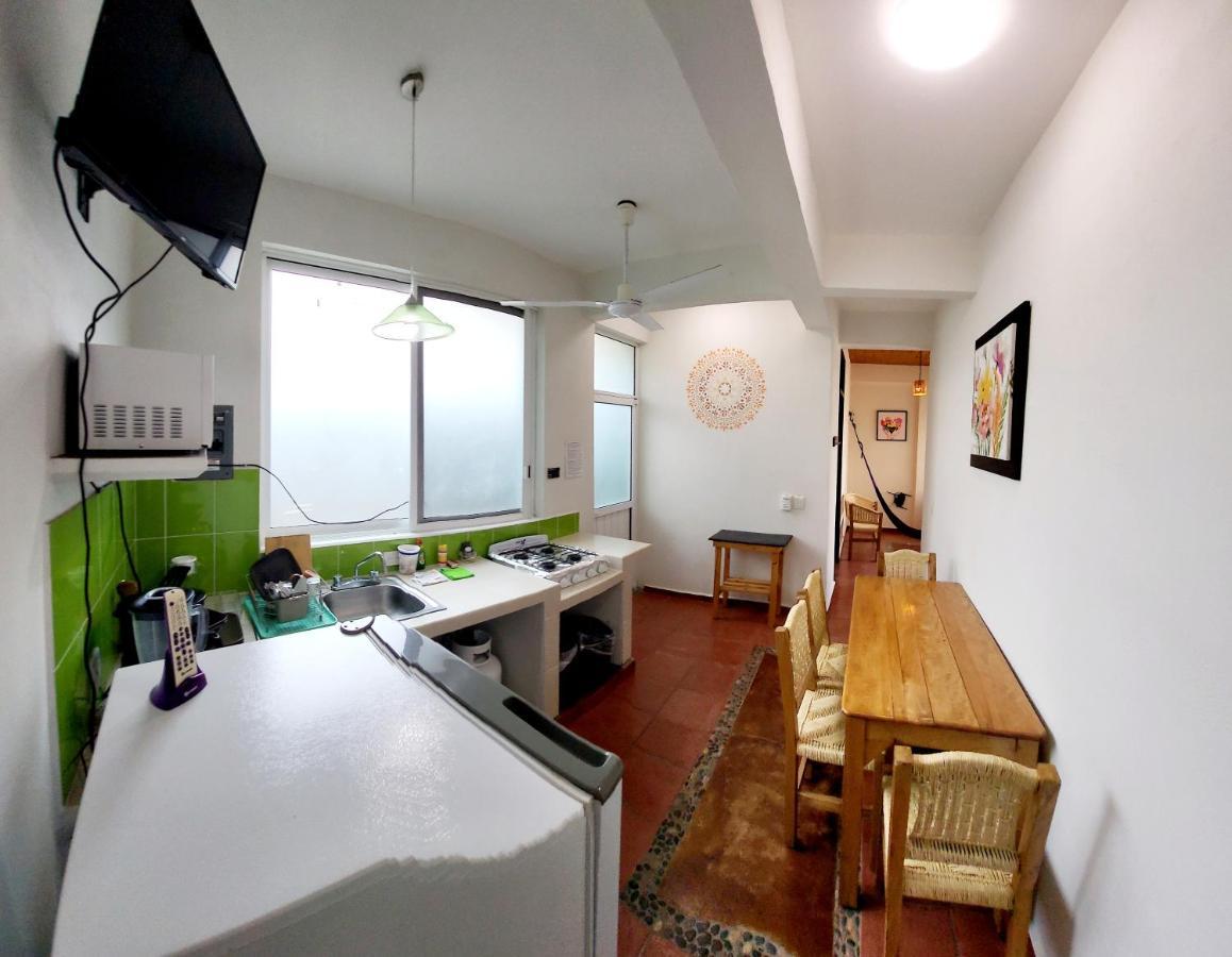 Casa Puerto Bonito & Private Coworking Hotel Puerto Escondido  Buitenkant foto